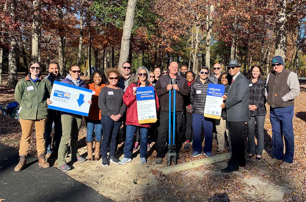 C-Fit Community volunteers at a local wellness event